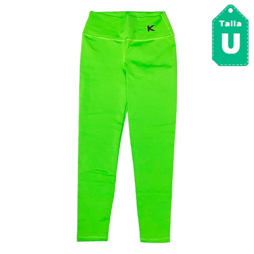 [5473] Leggins Kyrios Verde Neon- Unica