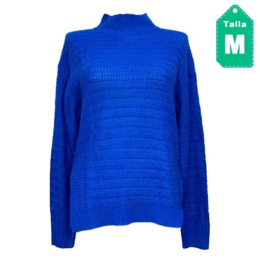 [5522] Sweater Shein Azul Rey- M