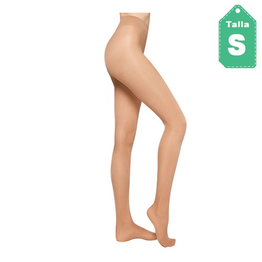 [5704] Medias Panties Calzedonia Marron Claro- S