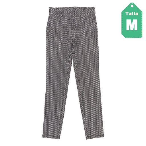 [5794] Pantalon Chocolate Cuadros- M