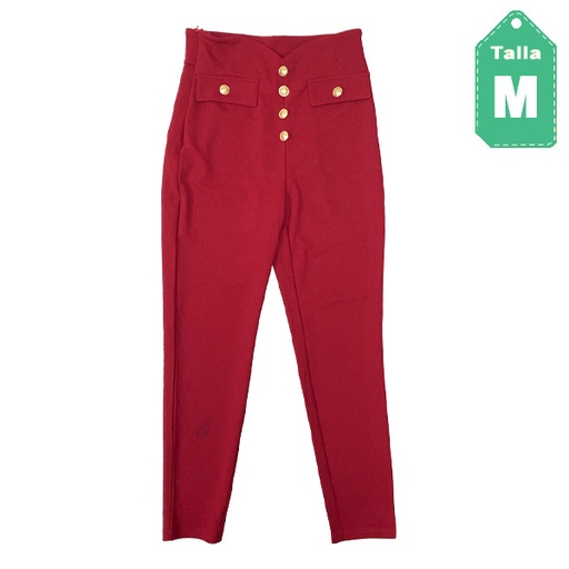 [5776] Pantalon Shein Vinotinto- M