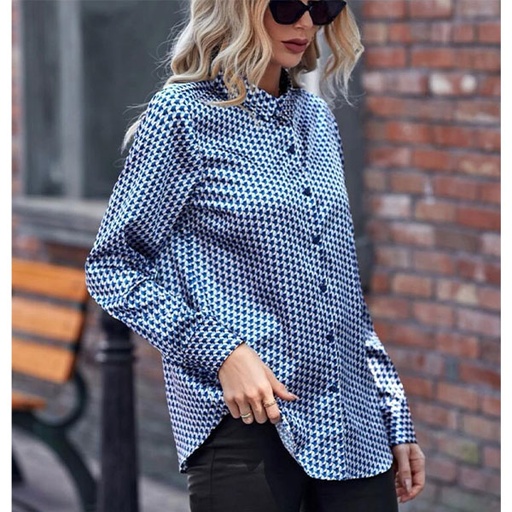 [5732] Camisa Shein Estampado- M