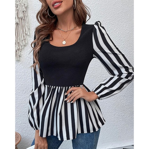 [5728] Blusa Shein Rayas- S