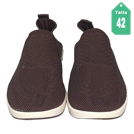 [5706] Zapatos Casuales Marron Oscuro- 42