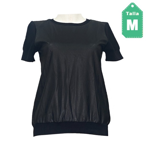[5862] Blusa Zara Negro- M