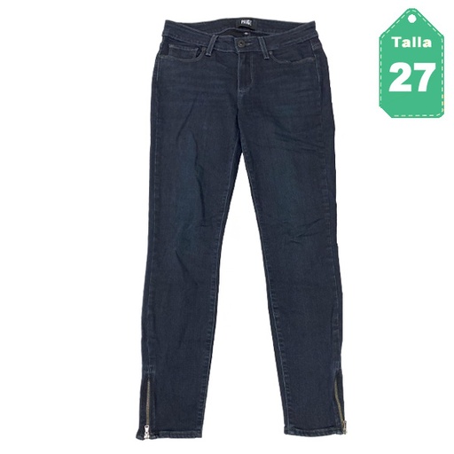 [5893] Pantalon Paige Azul Ocuro- 27