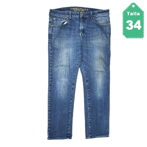 [5922] Jeans American Eagle Prelavado- 34