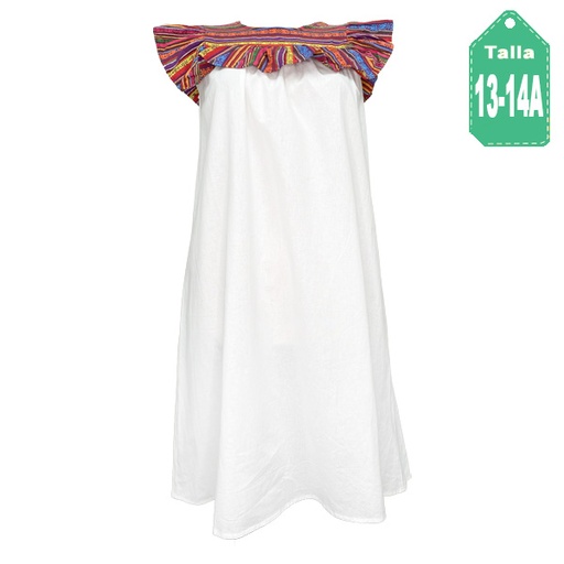 [5943] Vestido Shein Multicolor- 13/14