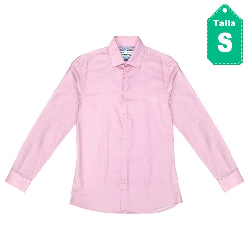 [5946] Camisa Zara Rosado- S