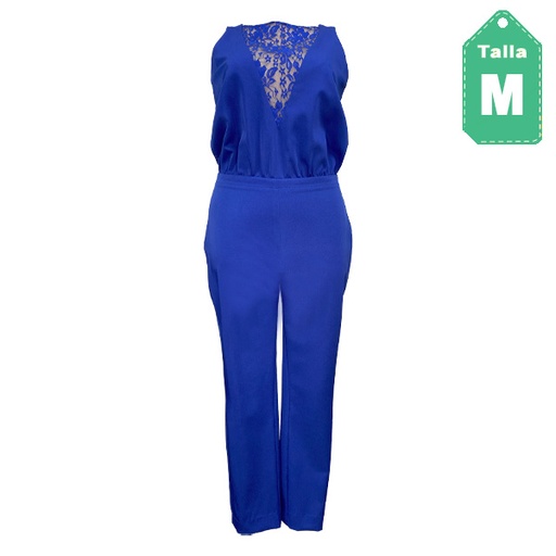 [5952] Jumper Esther Castro Azul Rey- M