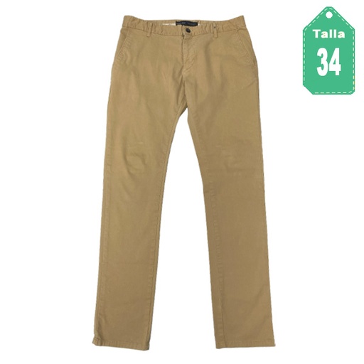 [5964] Pantalon Zara Marron- 34