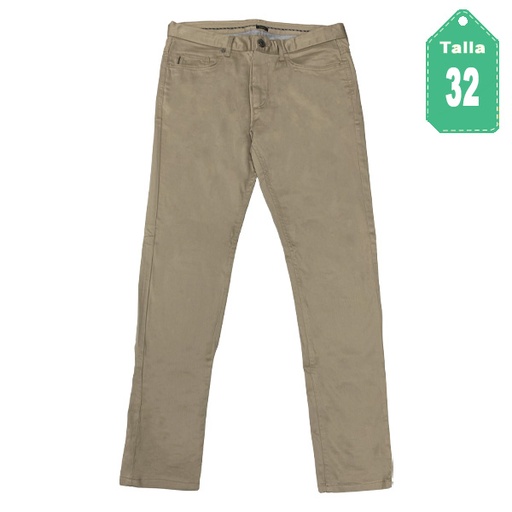[5974] Pantalon Zara Marron Claro- 32