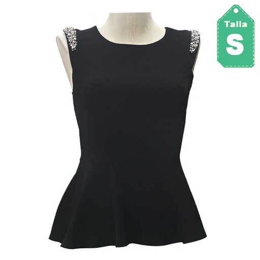 [5983] Blusa Guess Negro- S