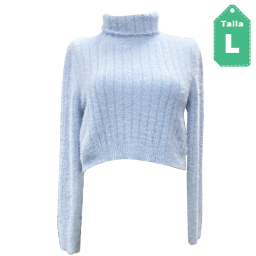 [5985] Sweater Haute Monde Azul Claro- L