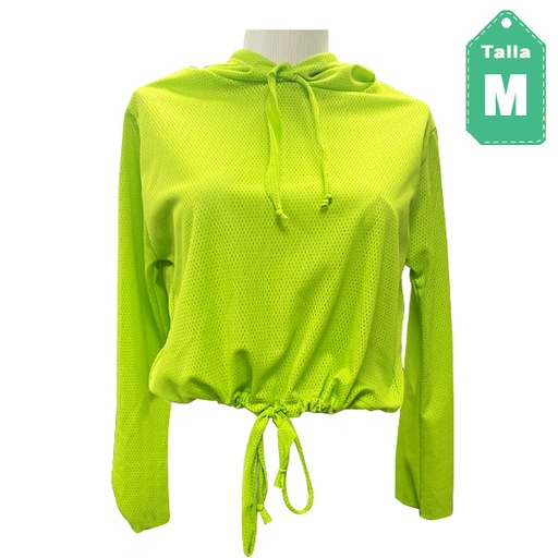 [6014] RompeViento Verde Manzana- M