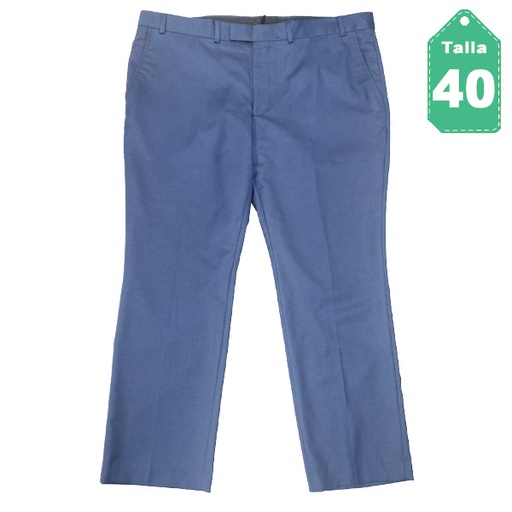 [6035] Pantalon Kenneth Cole Azul Marino- 40