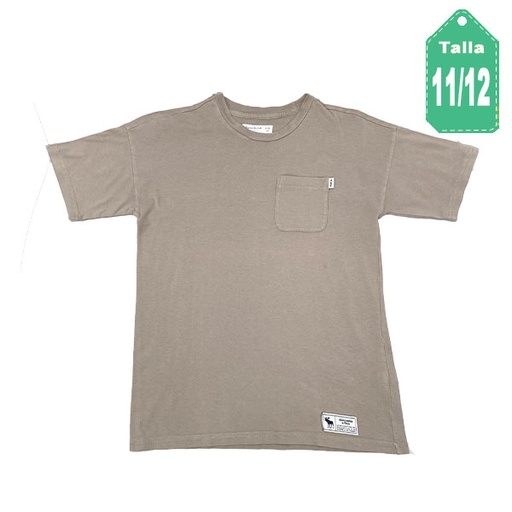 [6053] Franela Abercrombie Verde Menta- 11/12