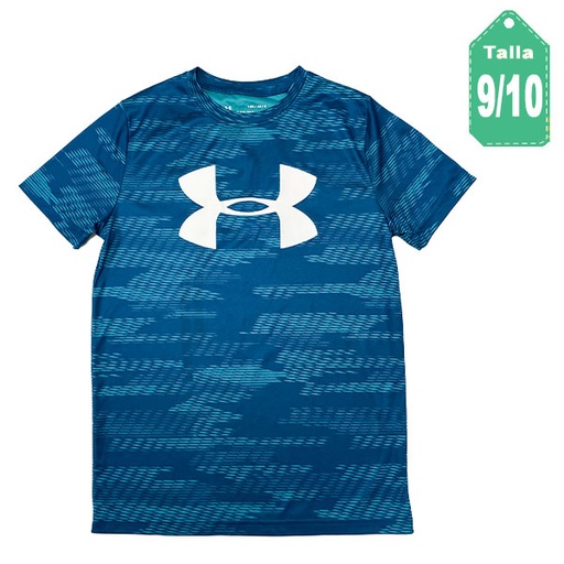 [6058] Camiseta Under Armour Azul- 9/10