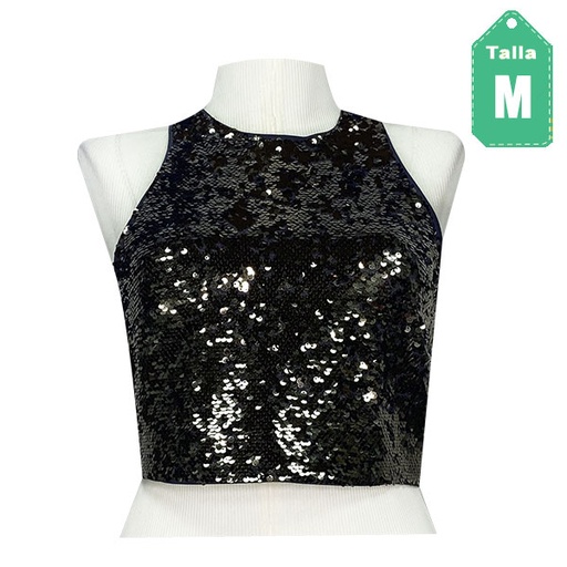 [6071] Blusa HyM Lentejuelas- M