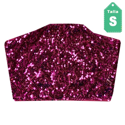 [6072] Top Shein Lentejuelas- S