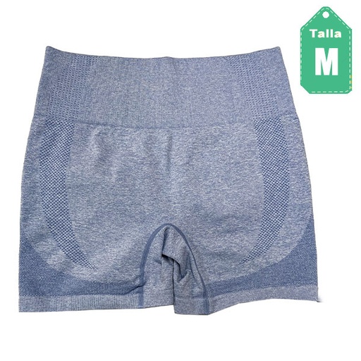 [6081] Short Deportivo Azul Claro- M