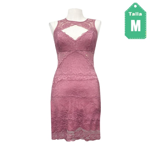 [6082] Vestido Guess Palo Rosa- M