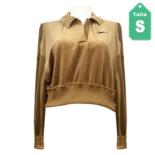 [6087] Sweater Nike Marron Claro- S