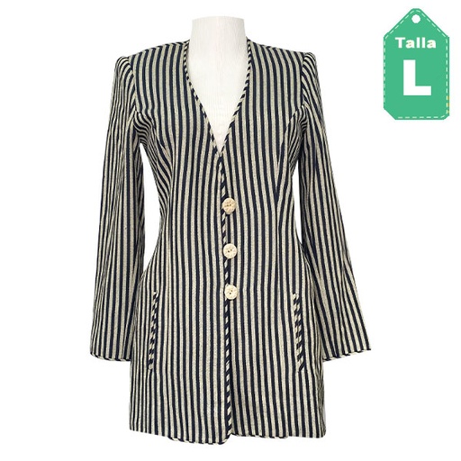 [6104] Blazer Olga Bolaños Rayas- L