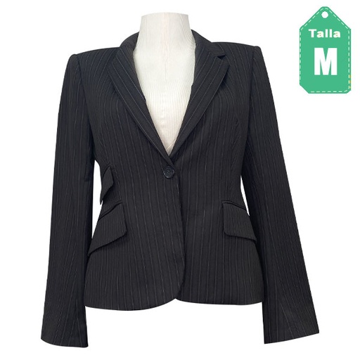 [6105] Blazer Zara Marron Oscuro- M