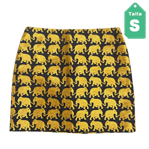 [6108] Falda J. Crew Estampado- S