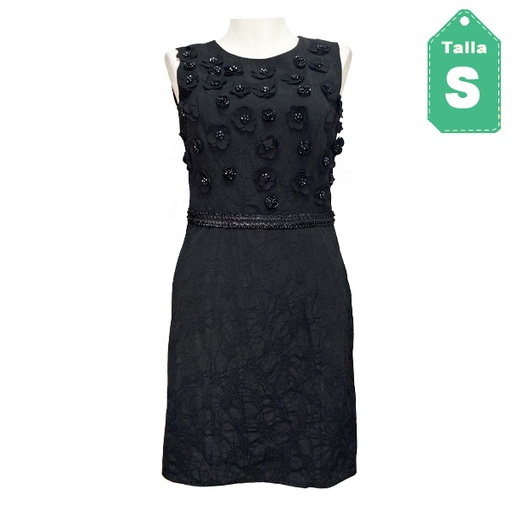 [6124] Vestido Bettina Spit Negro- S