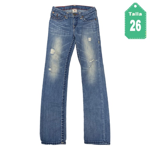 [6131] Jeans True Religion Prelavado- 26