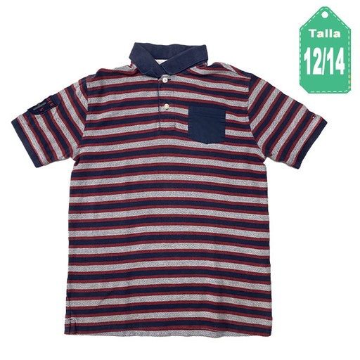 [6143] Chemise Tommy Hilfiger Rayas- 12/14
