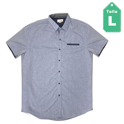 [6146] Camisa Craft+Flow Azul Claro- L