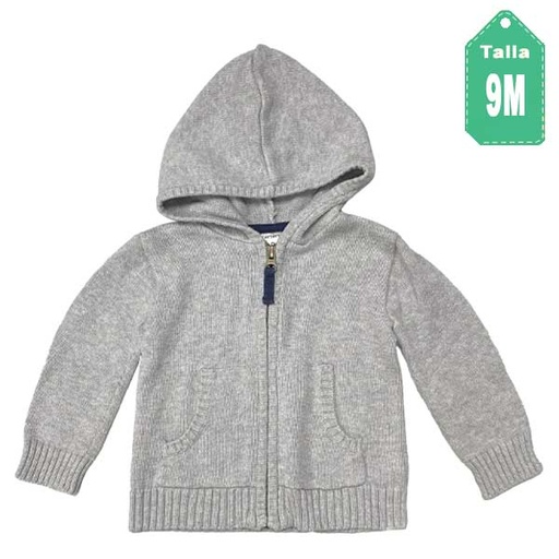[6153] Sweater Carter´s Gris- 9M