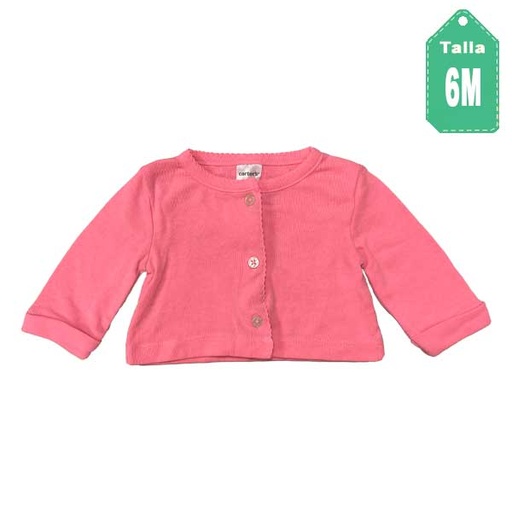 [6157] Sweater Carter´s Rosa Coral- 6M