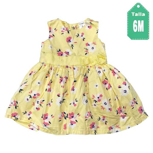 [6166] Vestido Carter´s Floral- 6M