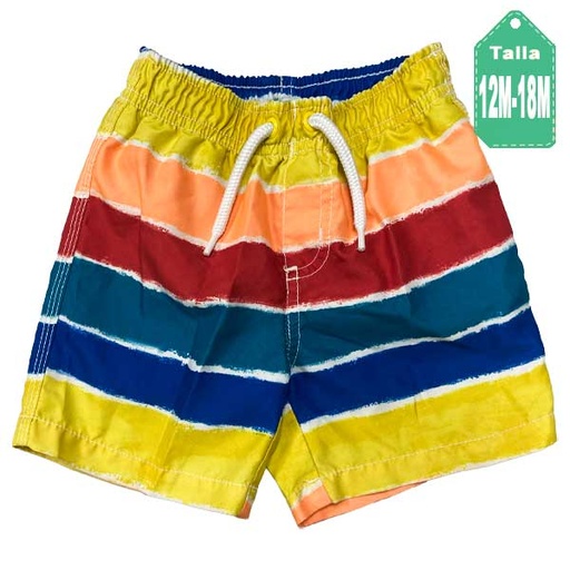 [6189] Short Gymboree Multicolor- 12/18M