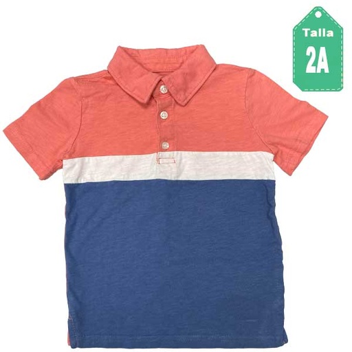 [6202] Chemise Carter´s Coral y Azul- 2