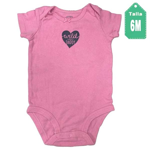 [6225] Body Carter´s Rosado- 6M
