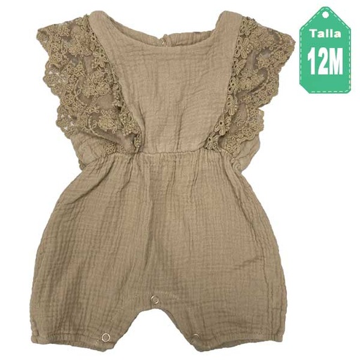 [6234] Jumper Marron Claro- 12M