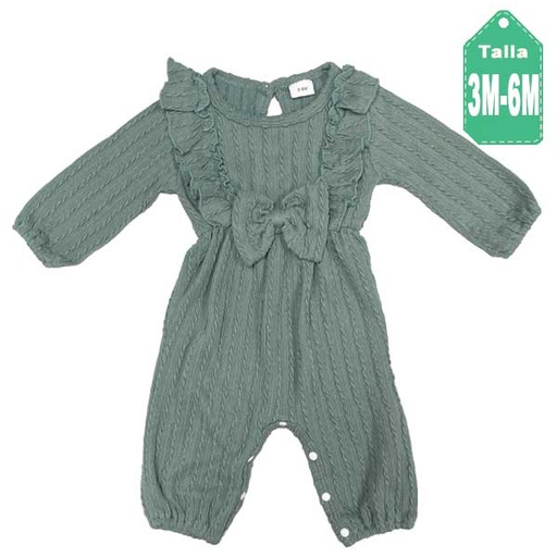 [6241] Jumper Verde Menta- 3/6M