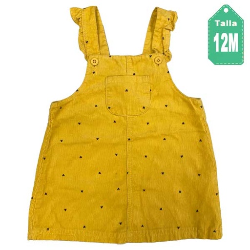[6245] Vestido Carter´s Amarillo- 12M