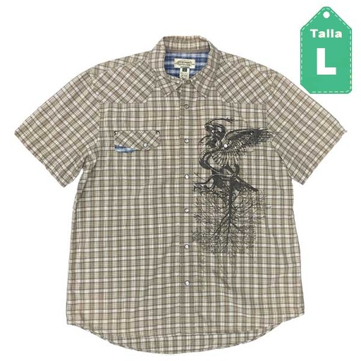 [6256] Camisa American Rag Cuadros- L
