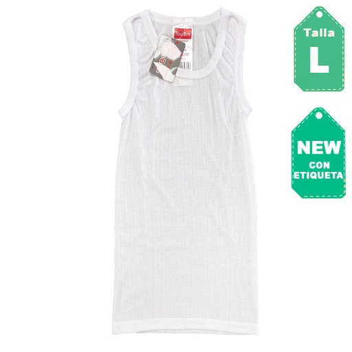 [6261] Camiseta Texas Basic Blanco- L