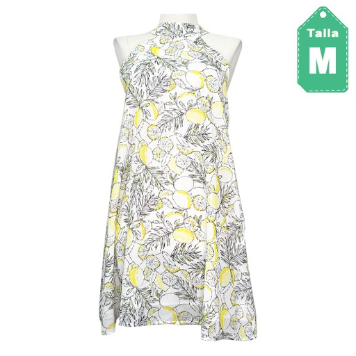 [6276] Vestido Shein Estampado- M