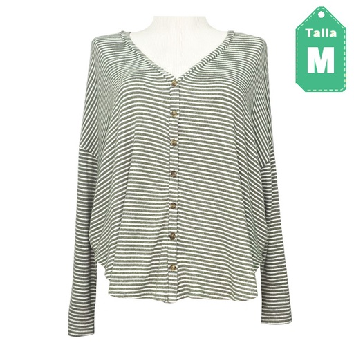 [6279] Sweater Forever21 Rayas- M
