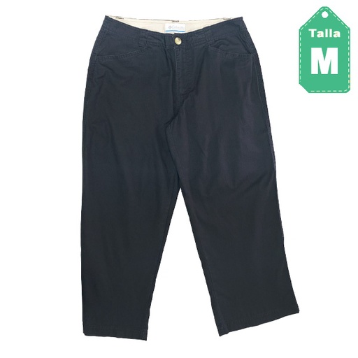 [6282] Pantalon Capri Columbian Negro- M