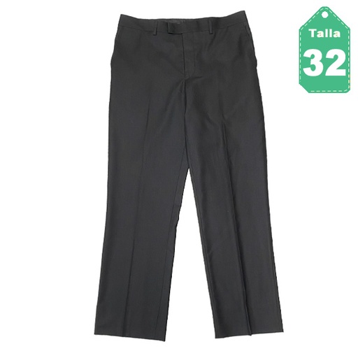 [6314] Pantalon Ruffini Negro- 32