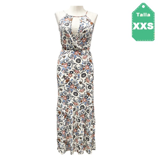 [6324] Vestido American Eagle Floral- XXS